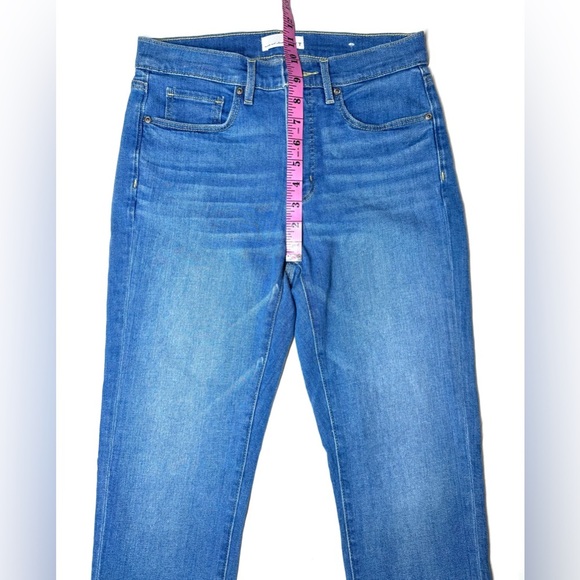 LOFT Women's  The Skinny Blue Jeans Size- 27 - Picture 5 of 10